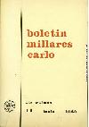 Boletín Millares Carlo