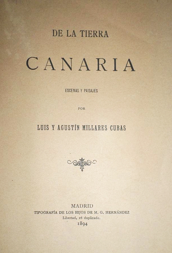 De la tierra canaria (1894)